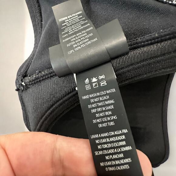 NWOT Coco Reef Black Five Way Bra Sized Underwire Bikini Top (32/34 DD) - Picture 16 of 16